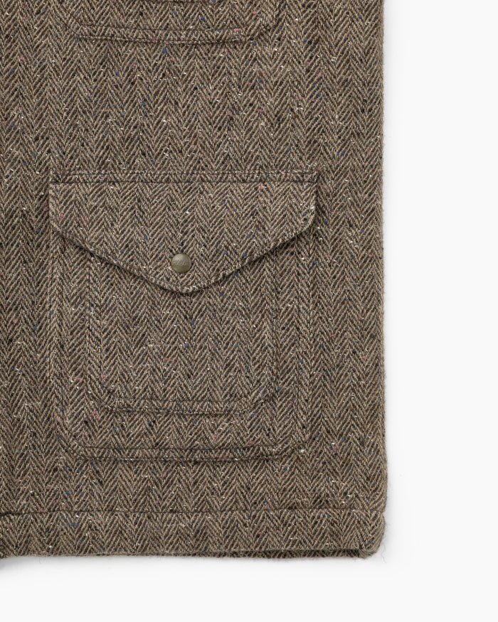 Wool Timber Jacket Brown