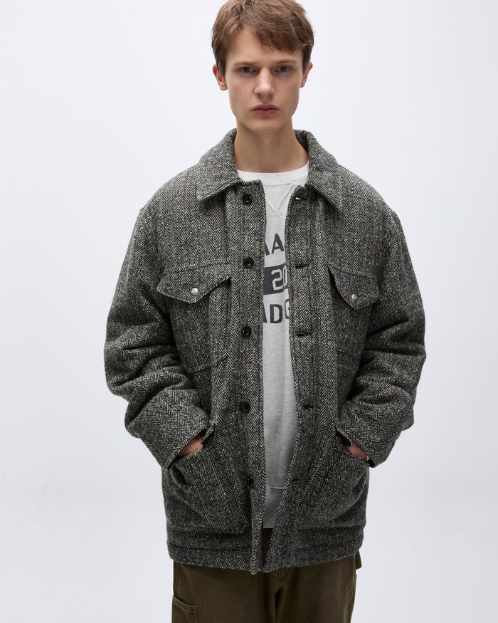 Wool Timber Jacket Charcoal