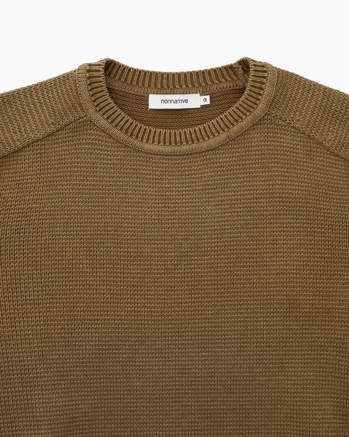 Worker Pullover Sweater Coyote