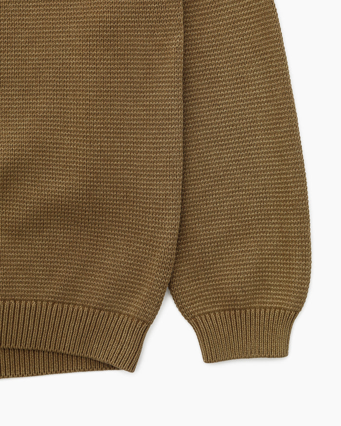 Worker Pullover Sweater Coyote