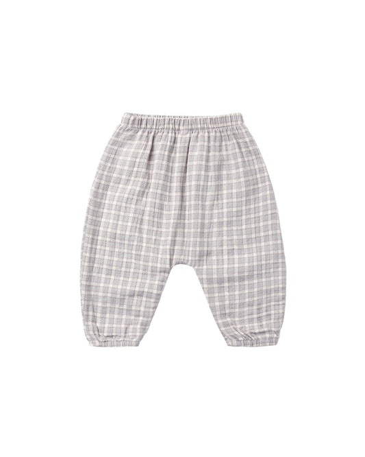 Woven Pant ll Blue Gingham