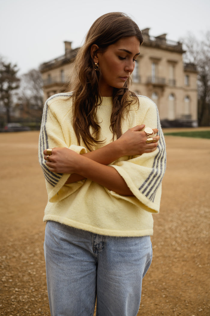 Yellow Larry Sweater
