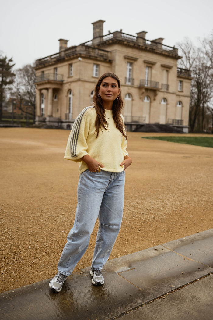 Yellow Larry Sweater