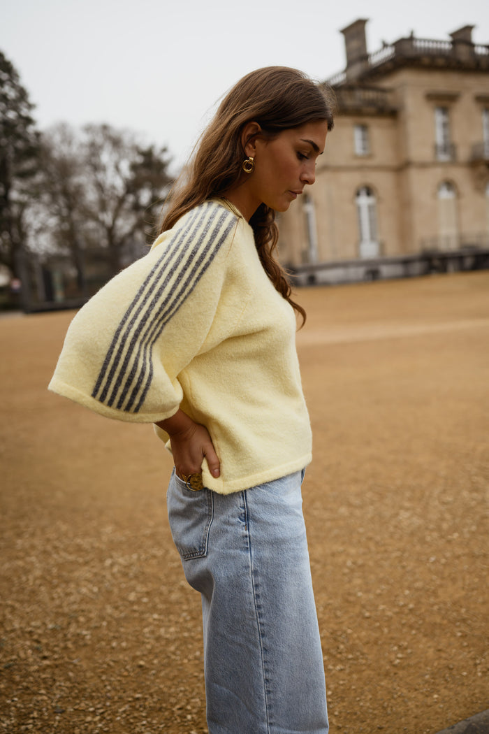 Yellow Larry Sweater