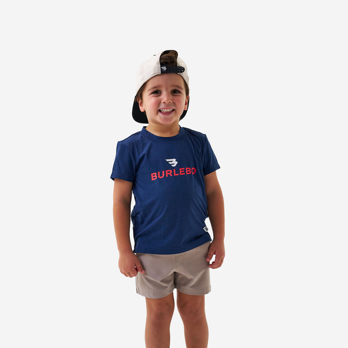 Youth Go To Tee Prepack - Flying B Logo - Navy & Sage