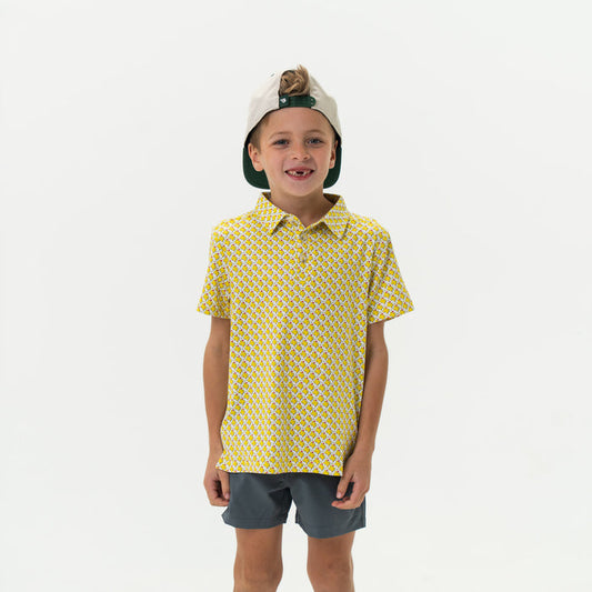 Youth Performance Polo - Texas Tee Time