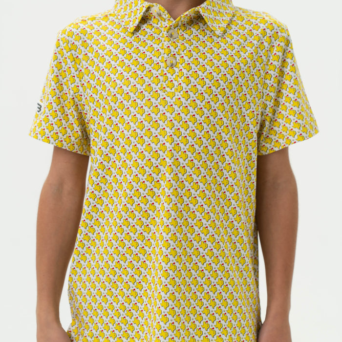 Youth Performance Polo - Texas Tee Time