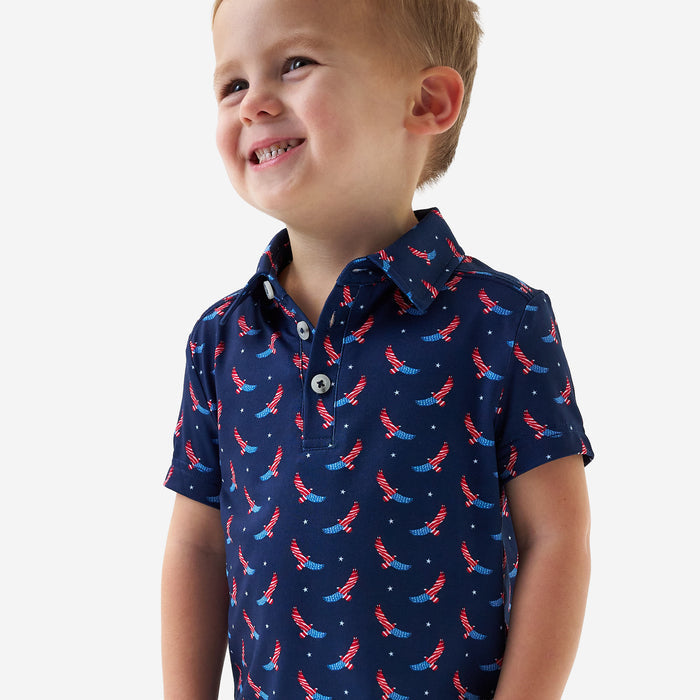 Youth Performance Polo - USA Eagle