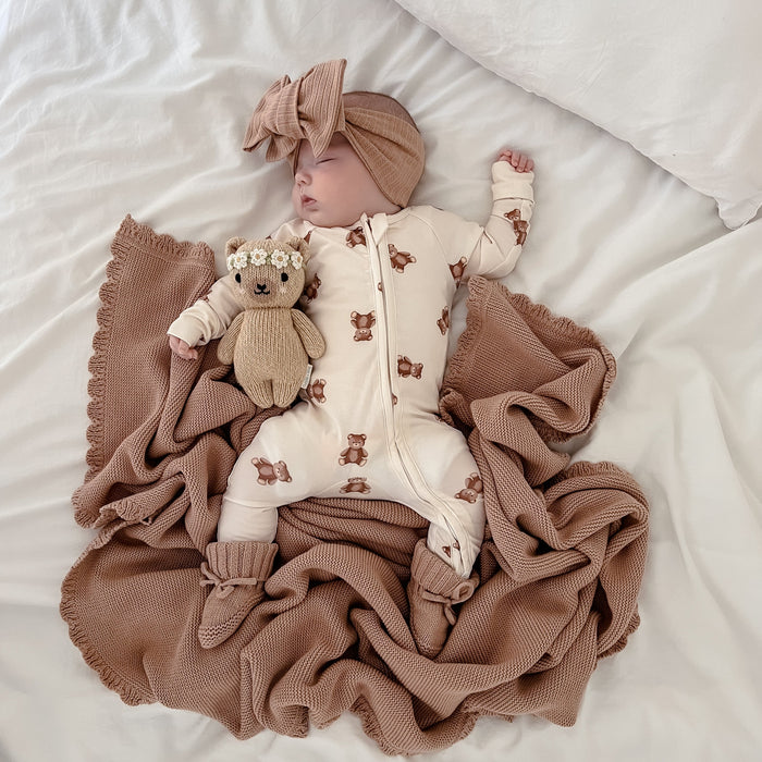 ZIP ROMPER | Teddies (NO FRILL)